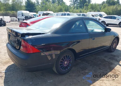 2003 Honda Civic Ex из США, поврежденный, VIN 1HGEM22963L031789